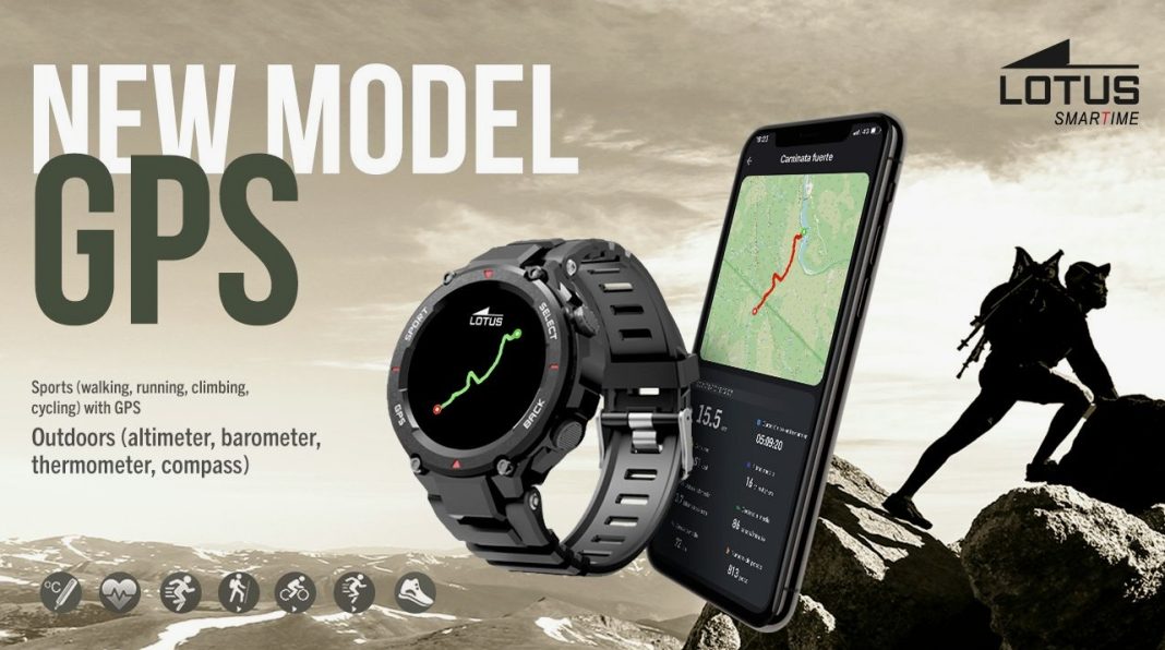 reloj inteligente con GPS