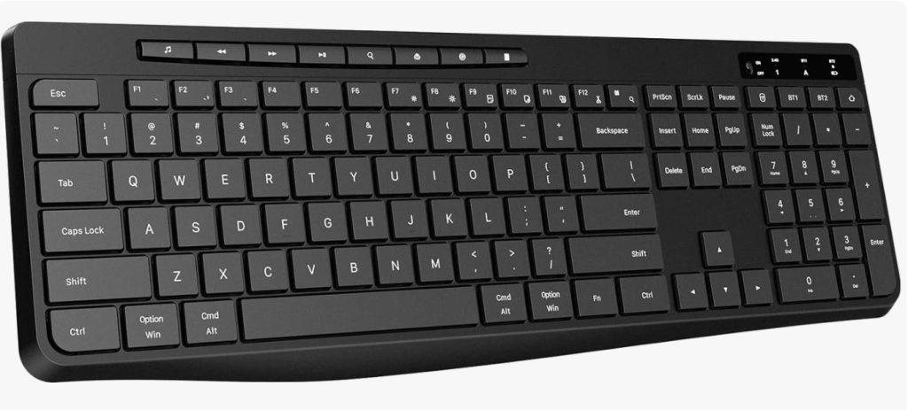 Teclado Multimedia Inalámbrico