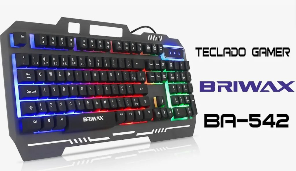 teclado mecánico iluminado