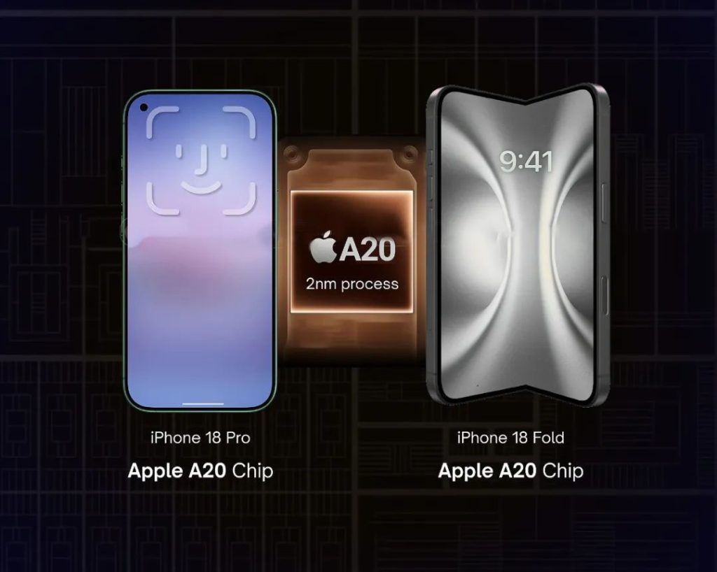 iPhone Plegable con Chip A20