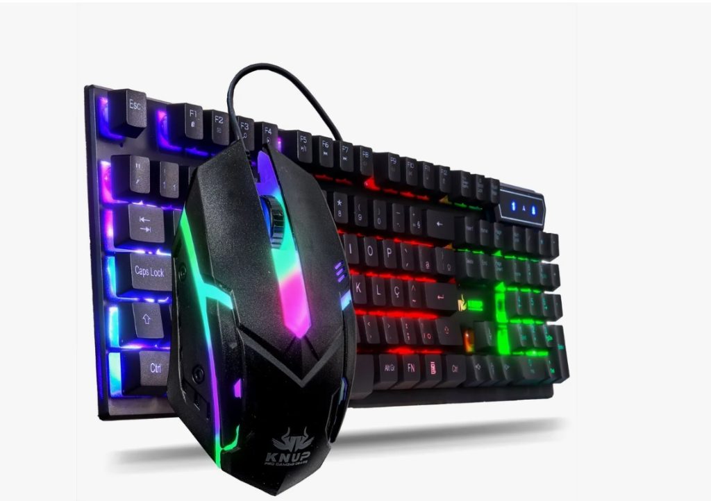 teclado mecánico iluminado