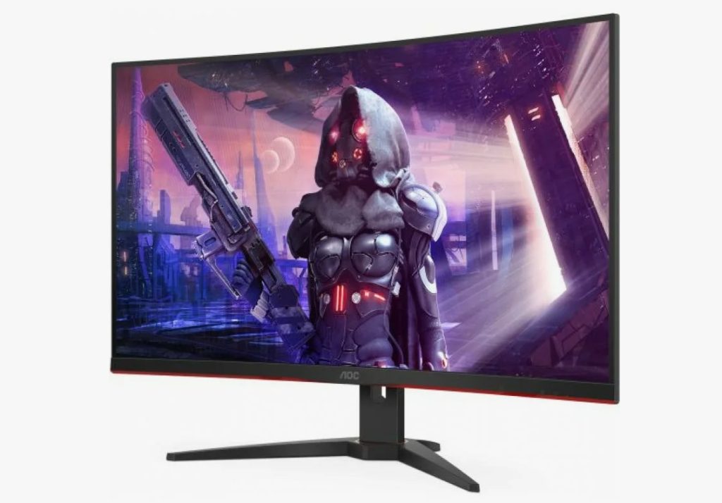 monitor curvo para juegos