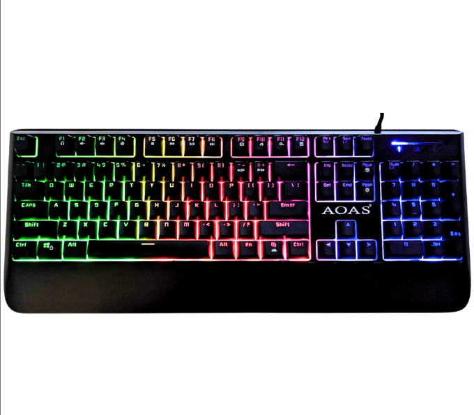 teclado mecánico retroiluminado español