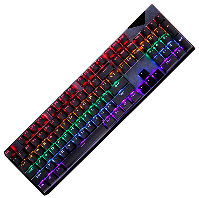 teclado mecánico retroiluminado español